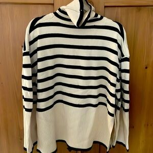 Amazon NWT stripe oversize sweater